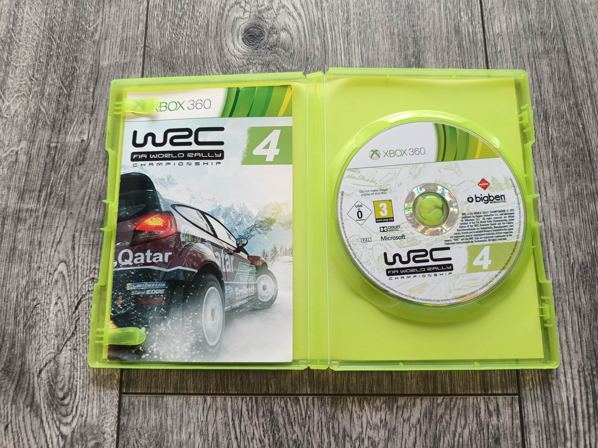Gra Xbox 360 WRC 4