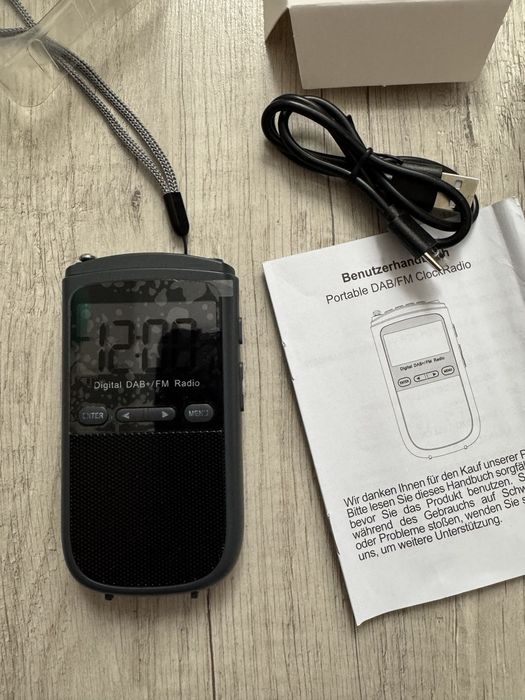 Портативне радіо DAB+/FM Radio Цифрове кишенькове радіо, Компактне рад