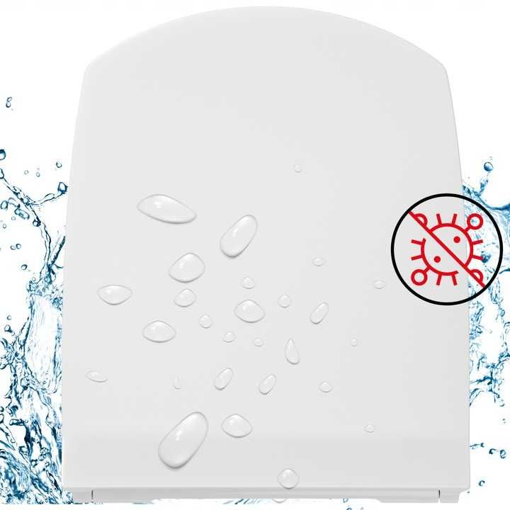 Deska sedesowa wc do Cersanit Carina WC wolnoopadająca, wypinana  SLIM