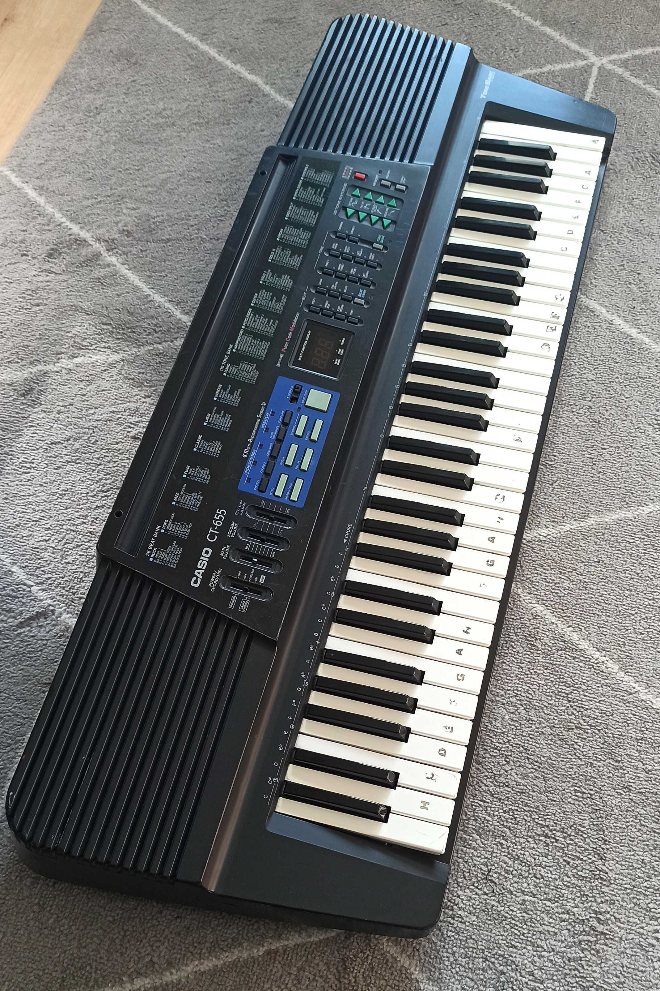 Keyboard Pianino klawisze CASIO CT-655