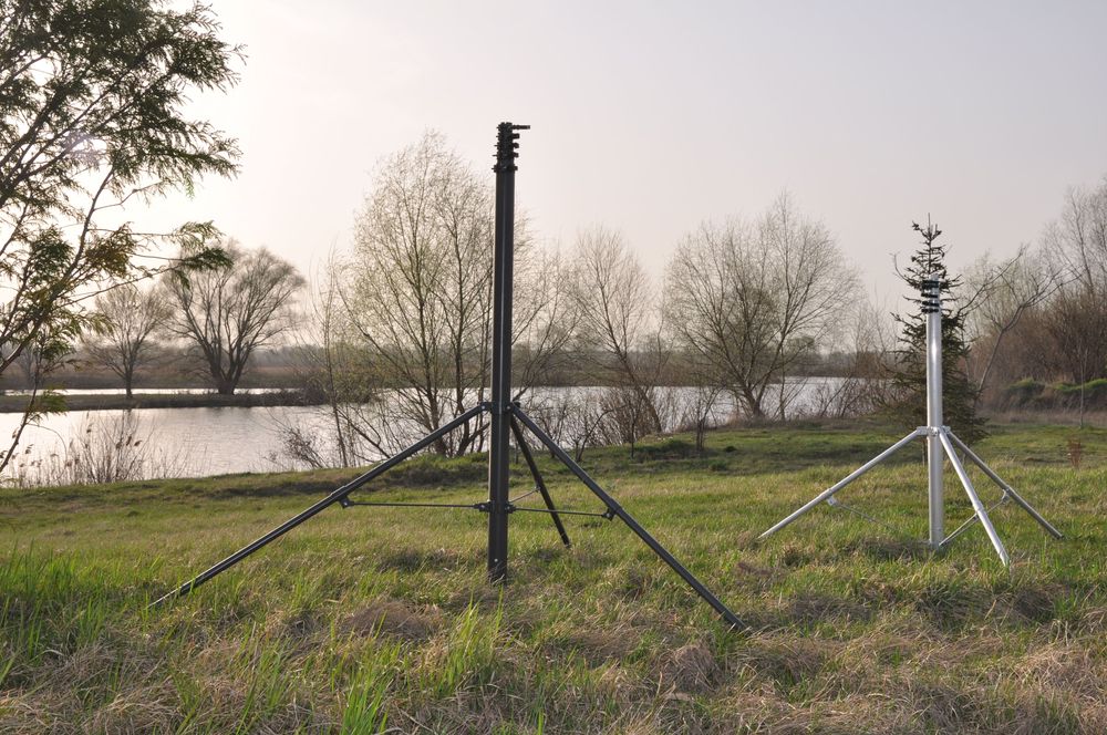 Мачта телескопическая для антенн усиленная 17м
