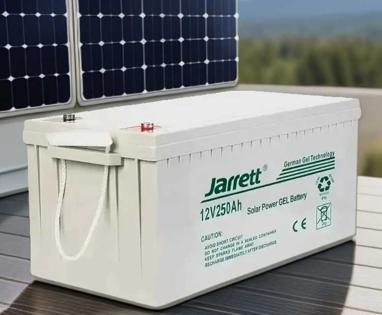 Гелевий акумулятор 12V 250Ah Jarrett 12 років Гарантії