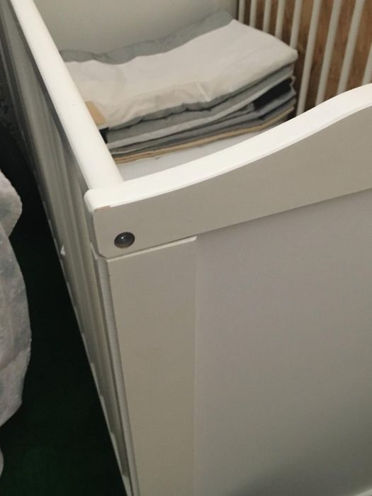 Berço Ikea Samagora com Colchão