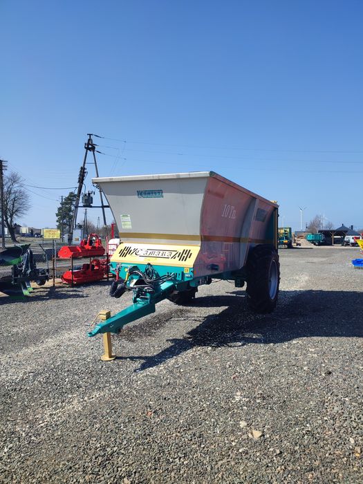 Rozrzutnik obornika Camara INOX 10 ton