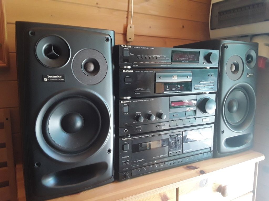 wieża TECHNICS X301 NEW CLASS A wzmacniacz cd deck tu