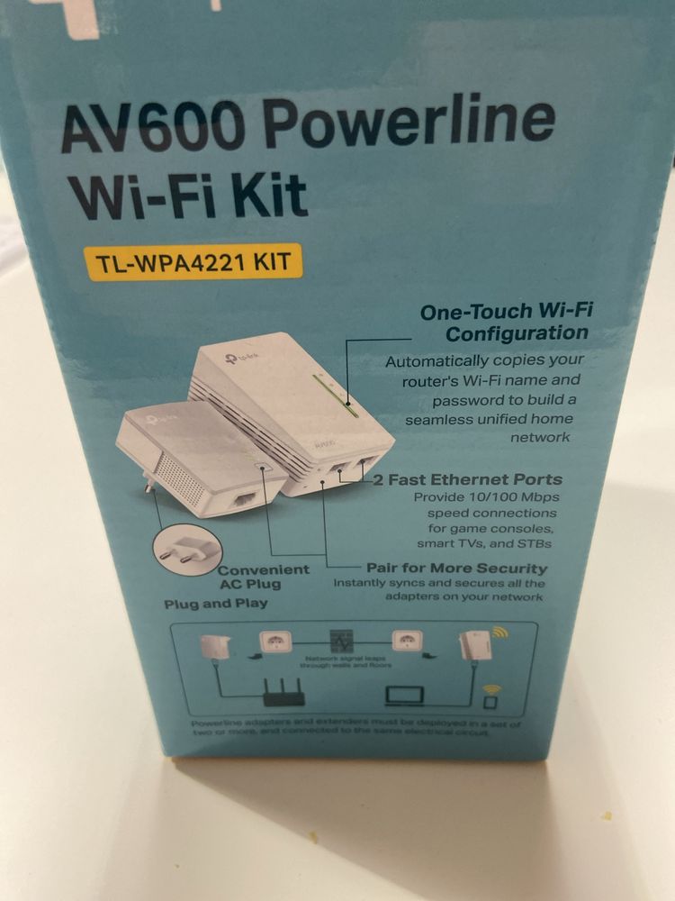 Powerline Wi-fi 600Mbps Tp-Link