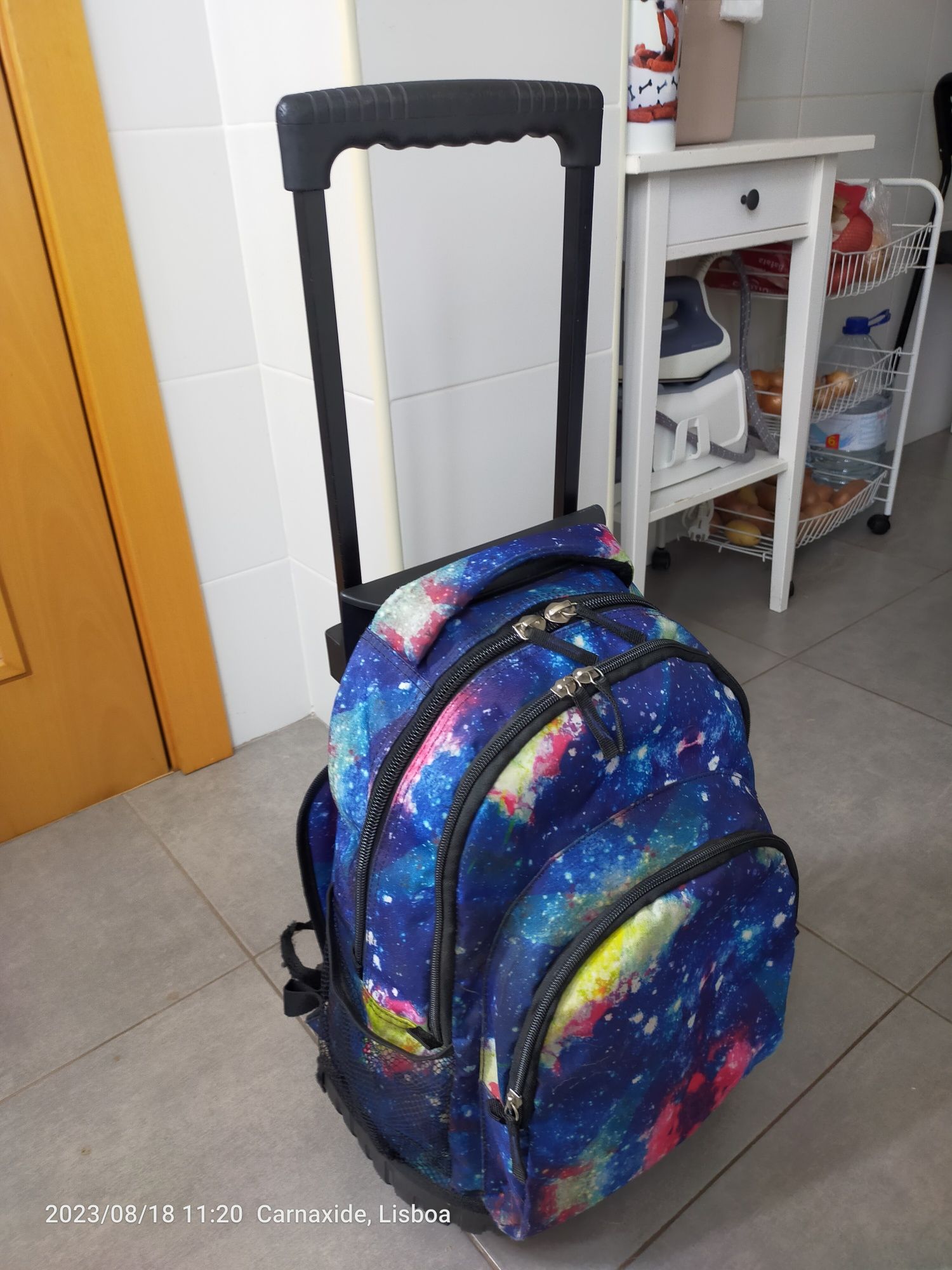 Mochila Escolar com trólei