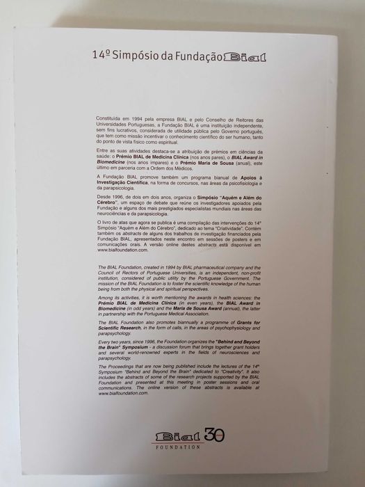 Aquém e além do cérebro