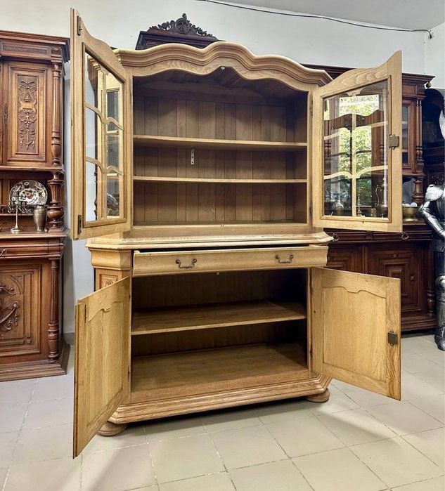 Вітрина дуб сервант дерево 3658