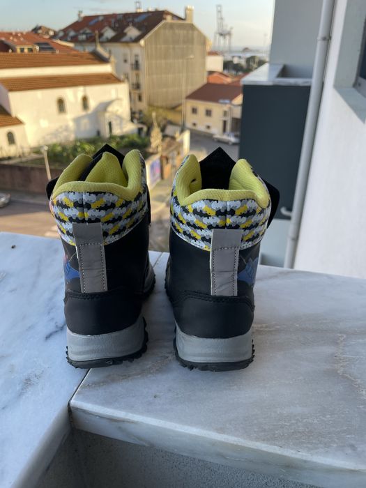 botas de inverno infantis