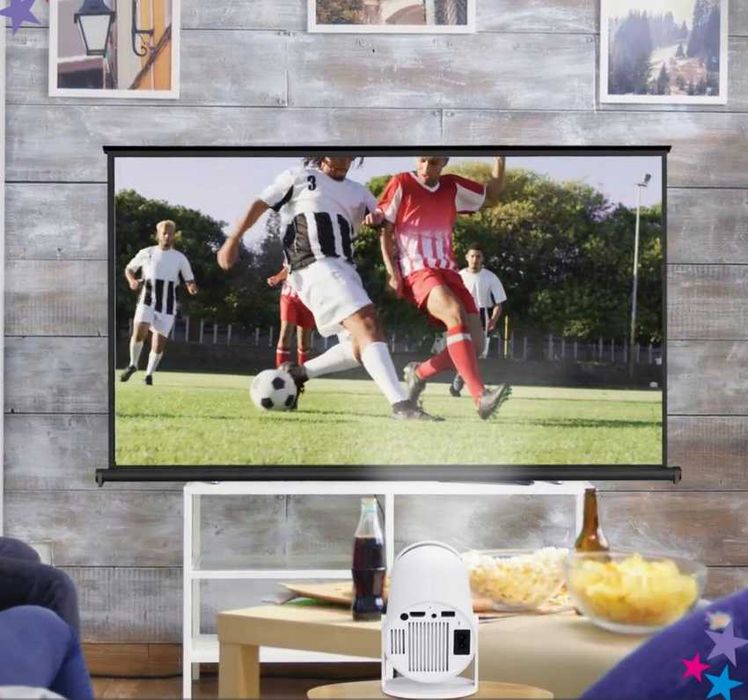 Nowoczesny Projektor HD z Aplikacjami i Androidem