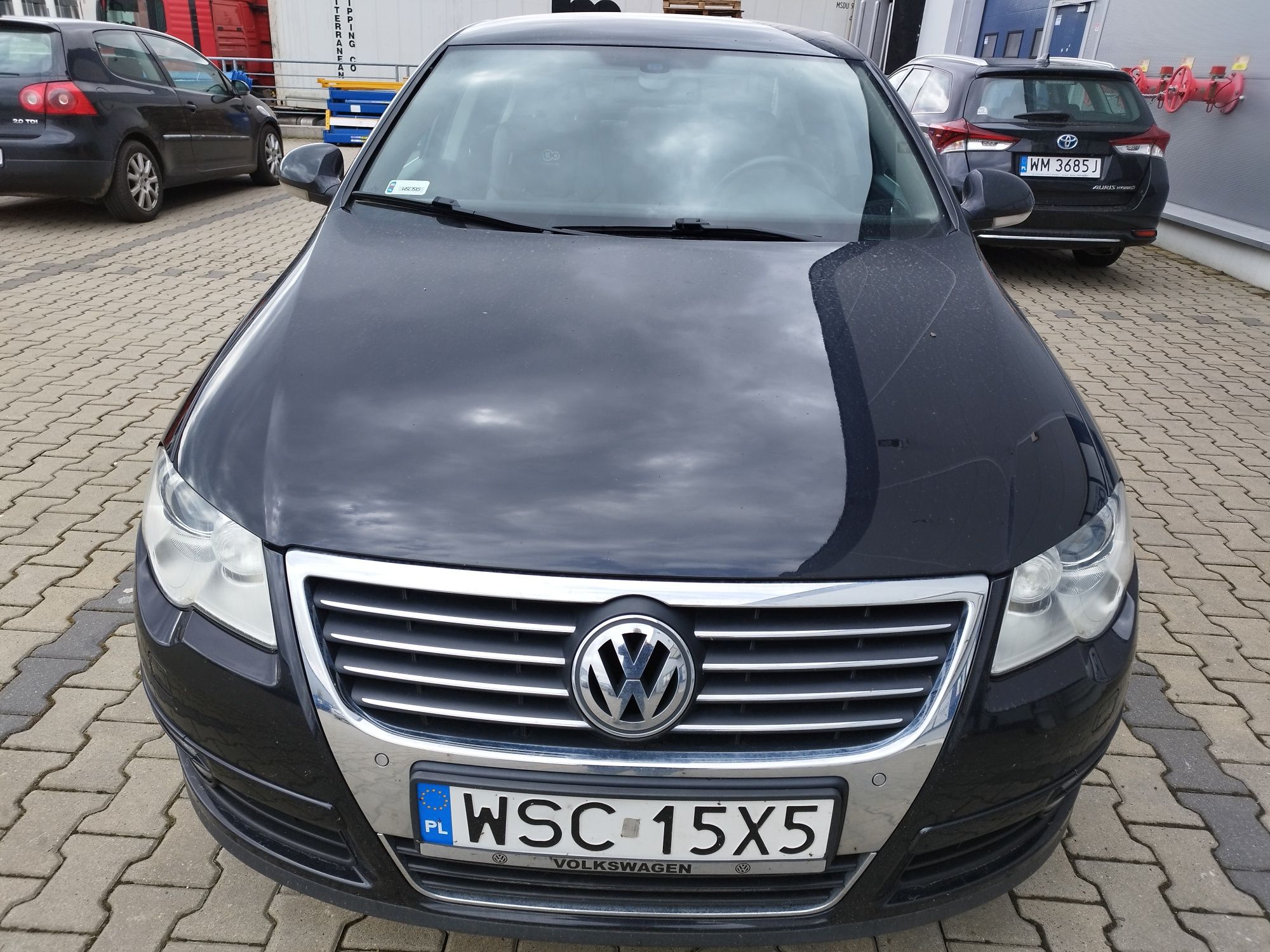 Passat b6 po lekkiej kolizji