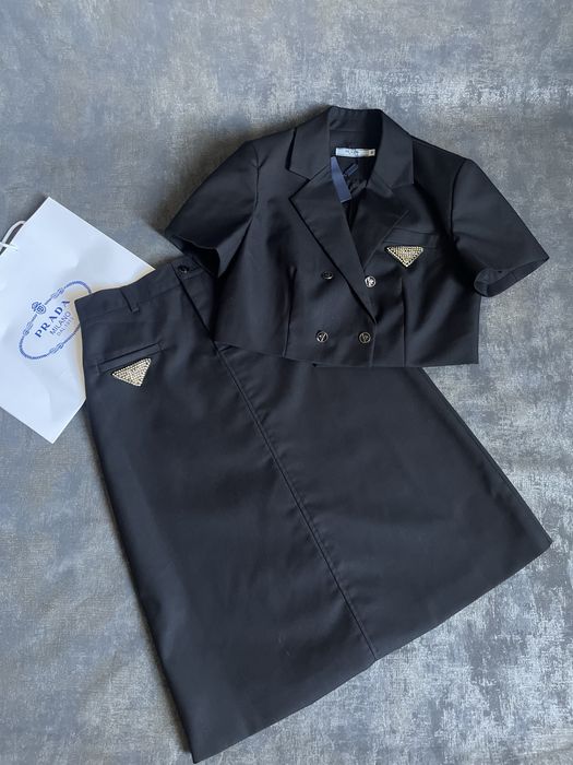 Костюм піджак спідниця Prada