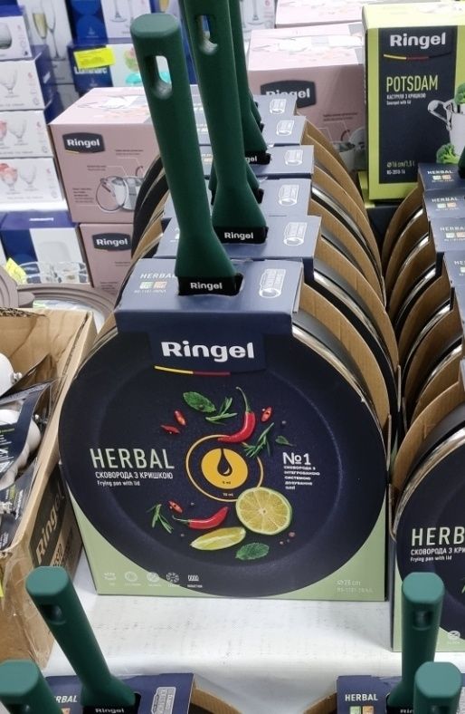 Сковорода глубокая Ringel Herbal