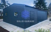 Blaszany garaż 8x5m każdy wymiar, brama segmentowa garaz 9x6 10x5