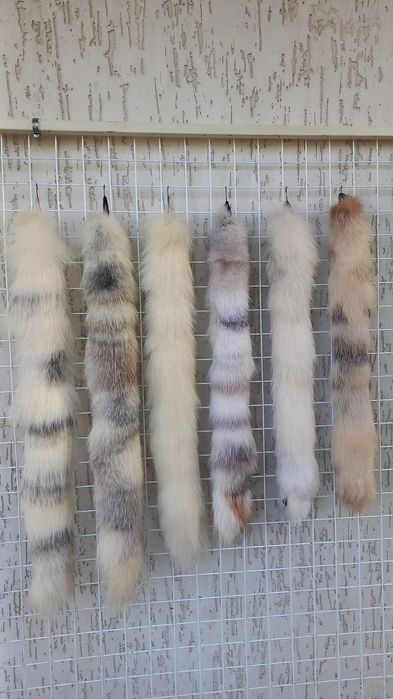 Опушки меховые для отделки одежды
