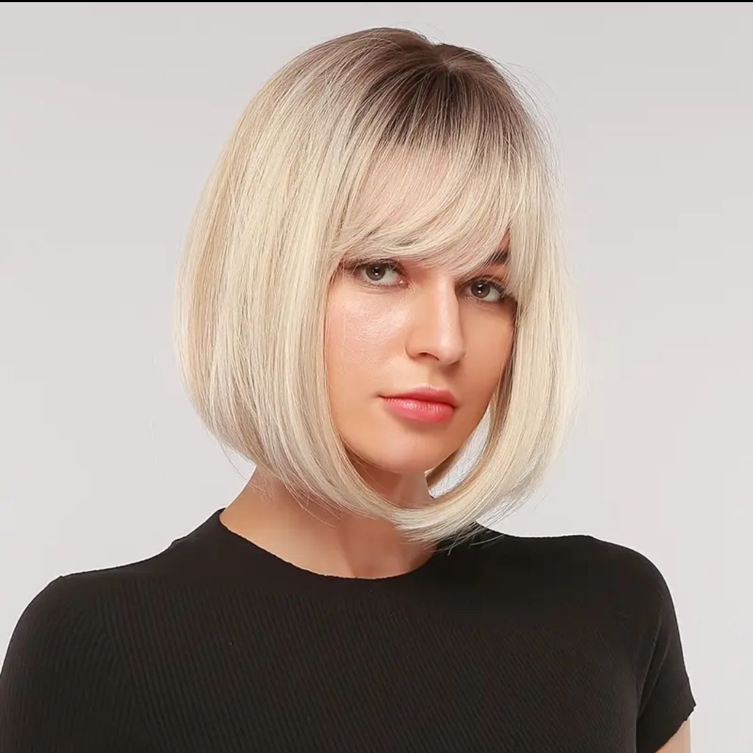 Peruka ombre jasny blond