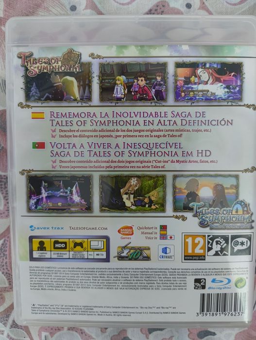 Tales of symphonia chronicles PS3