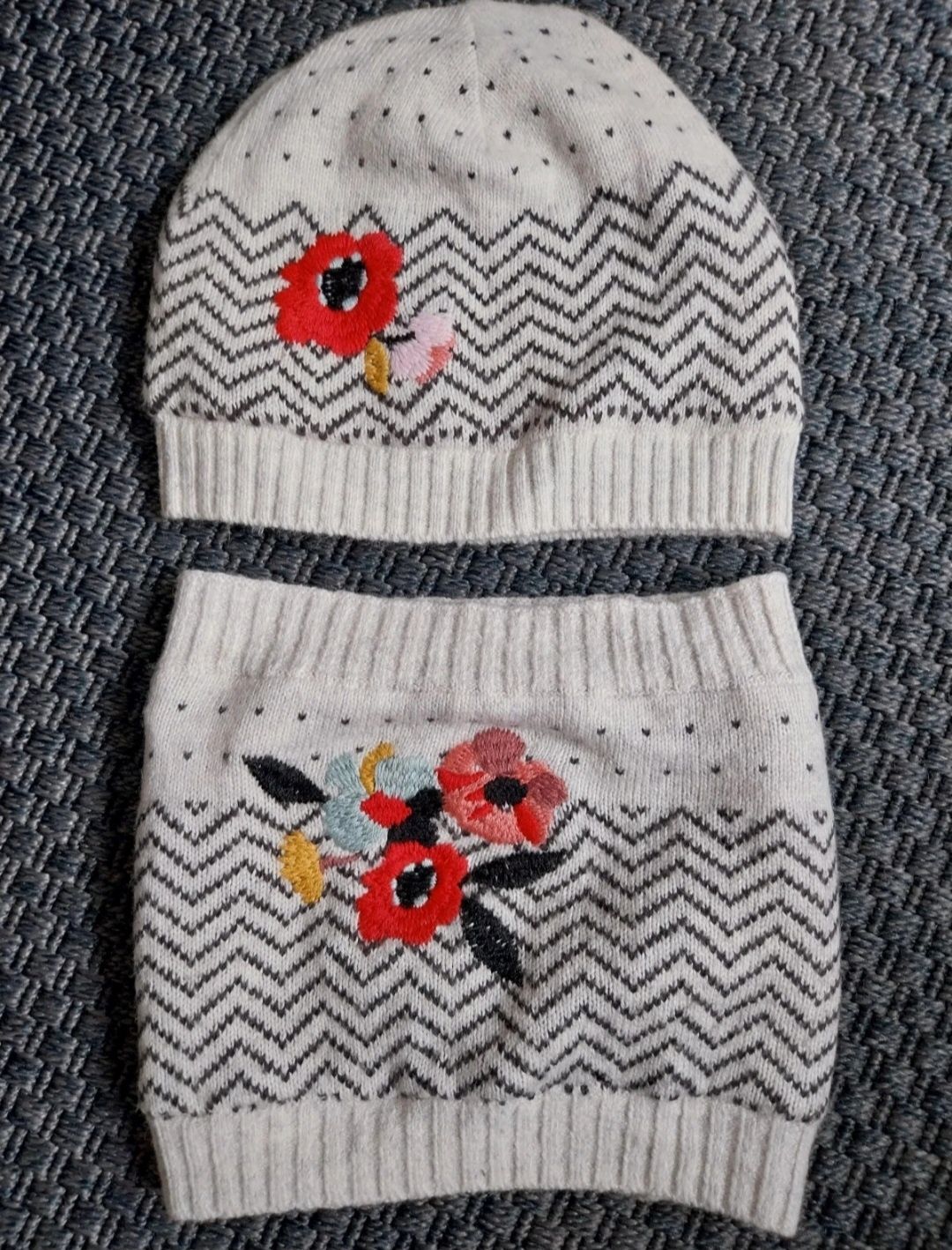 Conjunto Gorro + Gola de pescoço | Catimini | Tamanho 56cm / T2