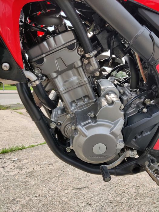 Honda CRF250M supermoto / zamiana