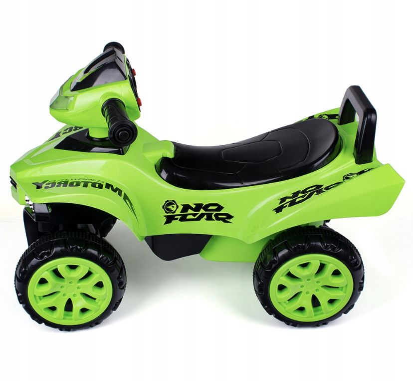 Jeździk quad motor dla dzieci efekty dźwiękowe LED