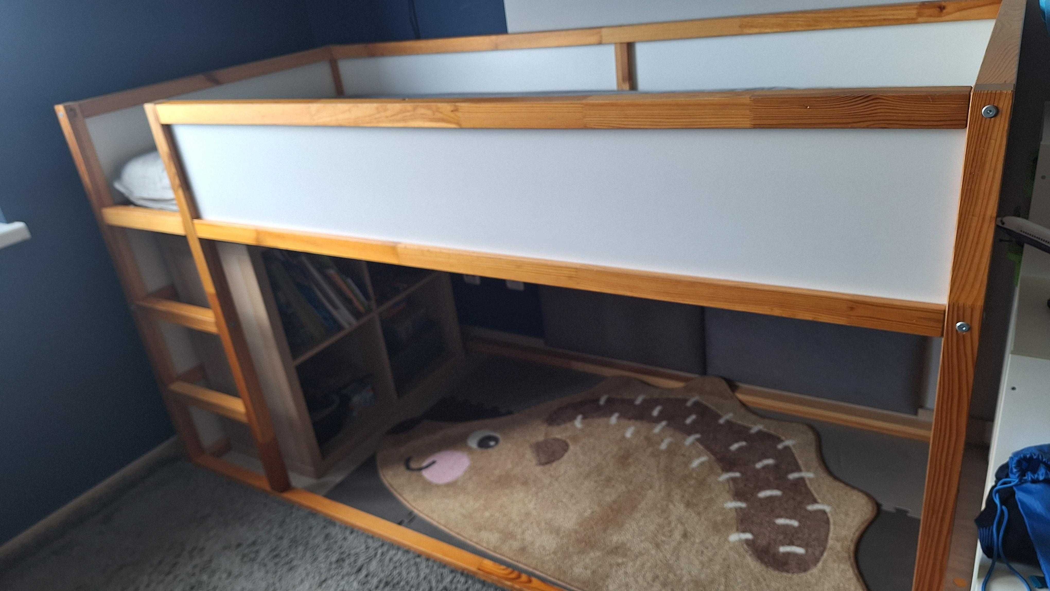 Łóżko piętrowe KURA IKEA