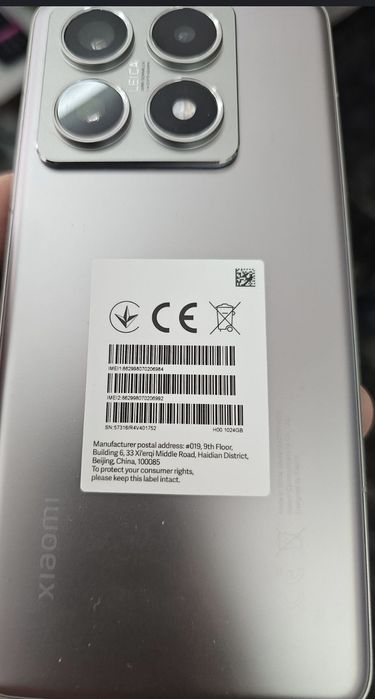 Troco Xiaomi 14 T Pro 12+12/512Gb Por IPhone