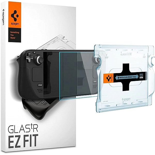 Szkło Hartowane Spigen Glas.tr "Ez Fit" Steam Deck Clear