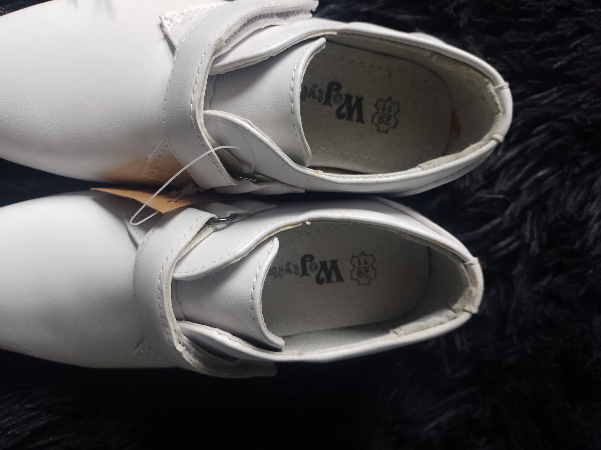 Buty komunijne Wojtylko białe r. 29 (278)