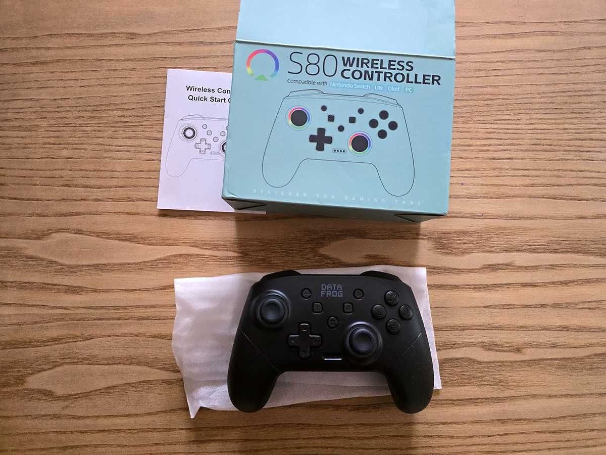 Bezprzewodowy Kontroler Game Pad Data Frog S80