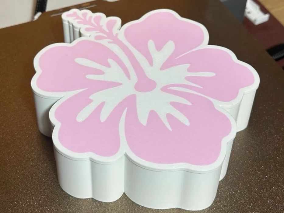 Caixa para Joias Flor Hibisco