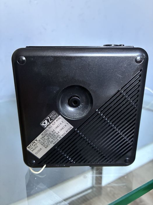 Sony ICF-A15L budzik zegar vintage lata 80