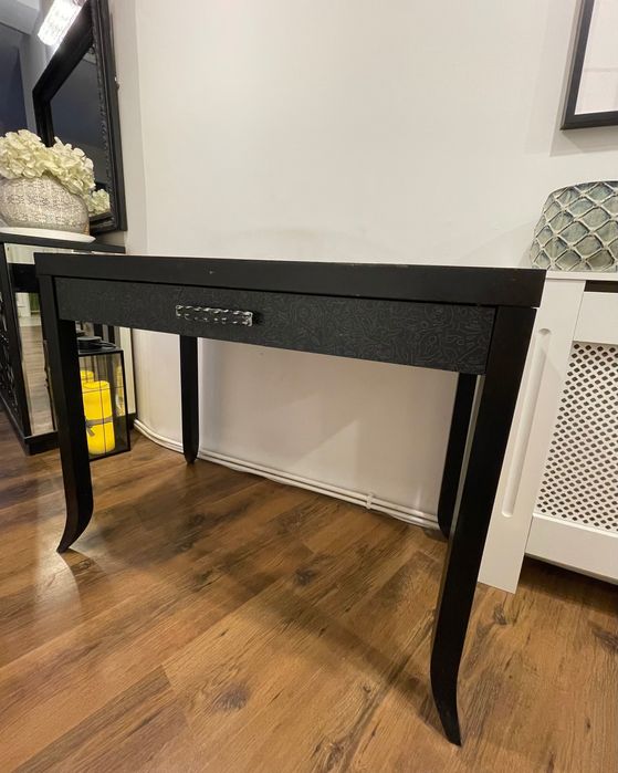 Konsola stolik czarny