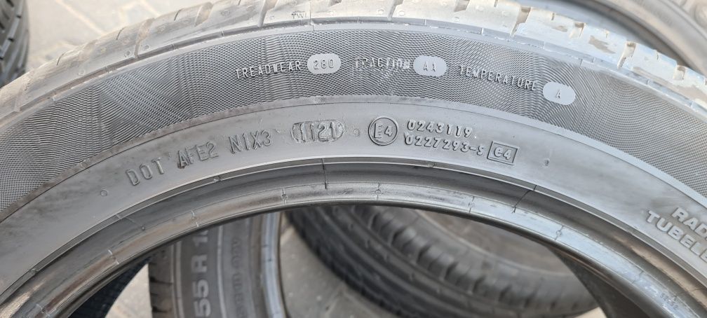 Komplet 215/55r18 99v continental contipremiumcontact 2e 2021 rok