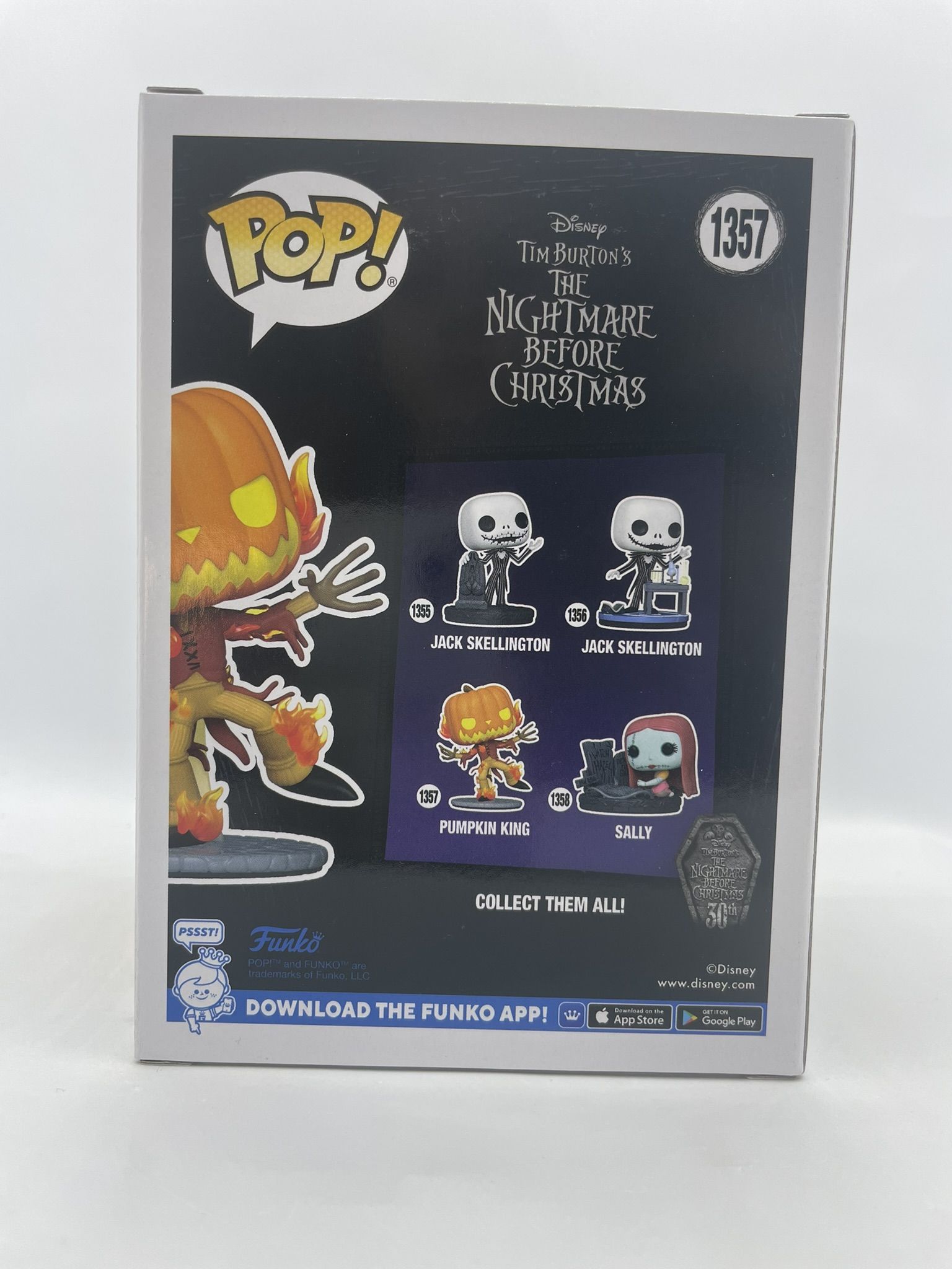 Funko Pop Disney 1357 Pumpkin King scented #1