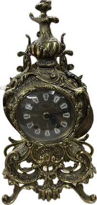 Relógio italiano de mesa URGOS, em bronze