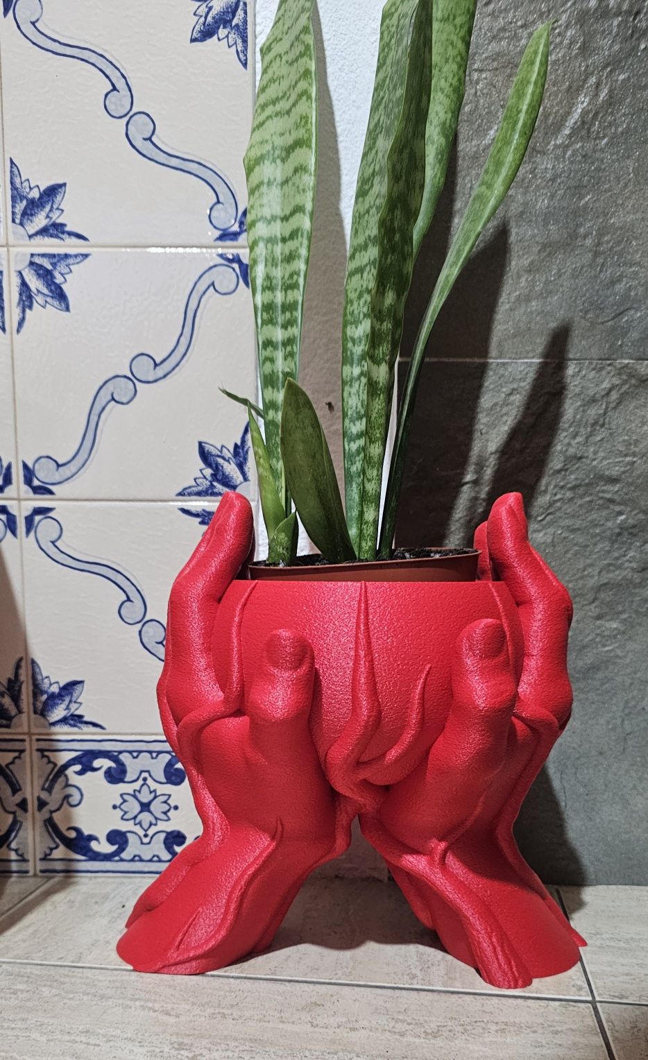 Vaso de Mãos- 3 D