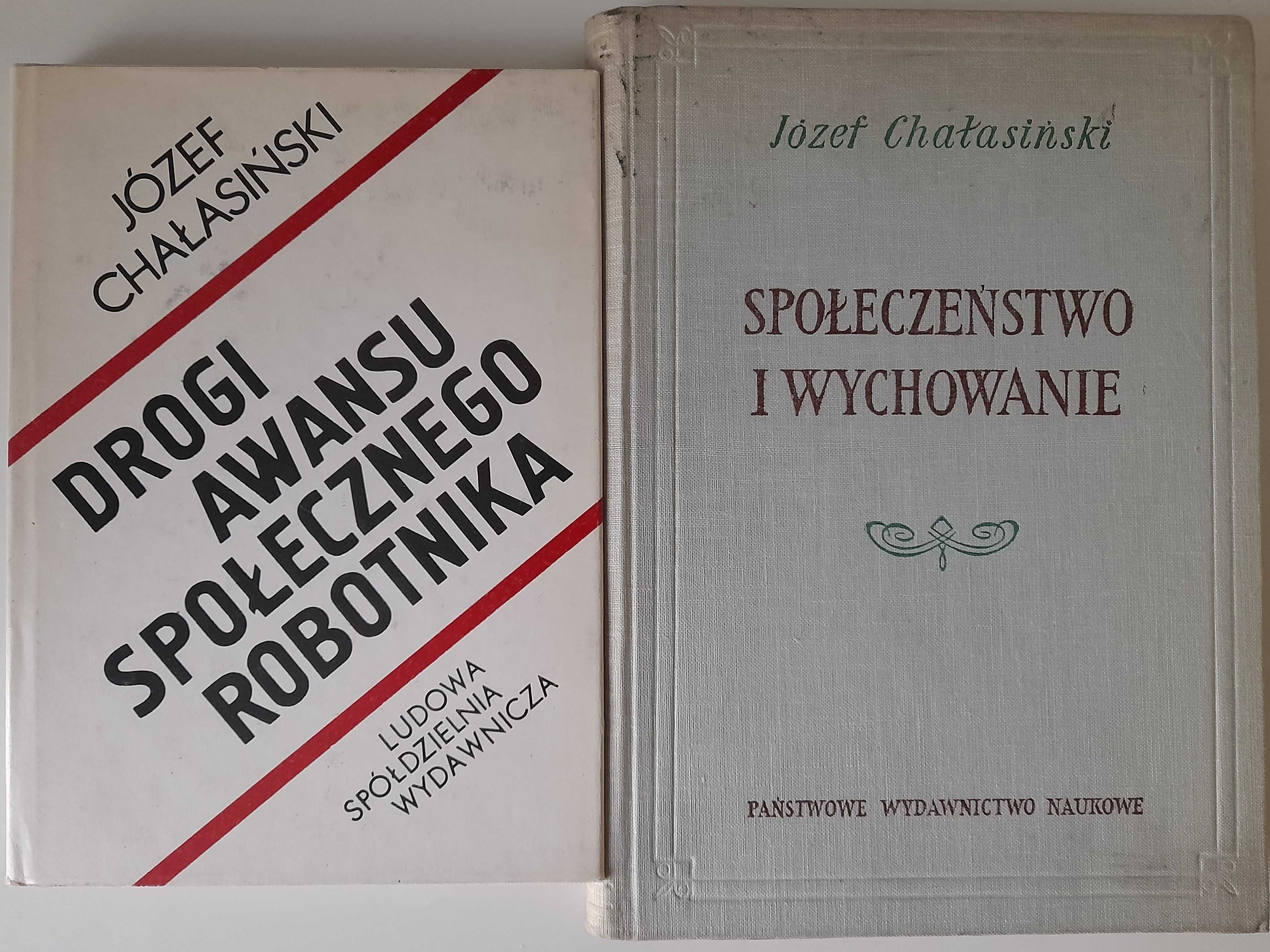 Drogi awansu społecznego robotnika + 2 książki Józef Chałasiński