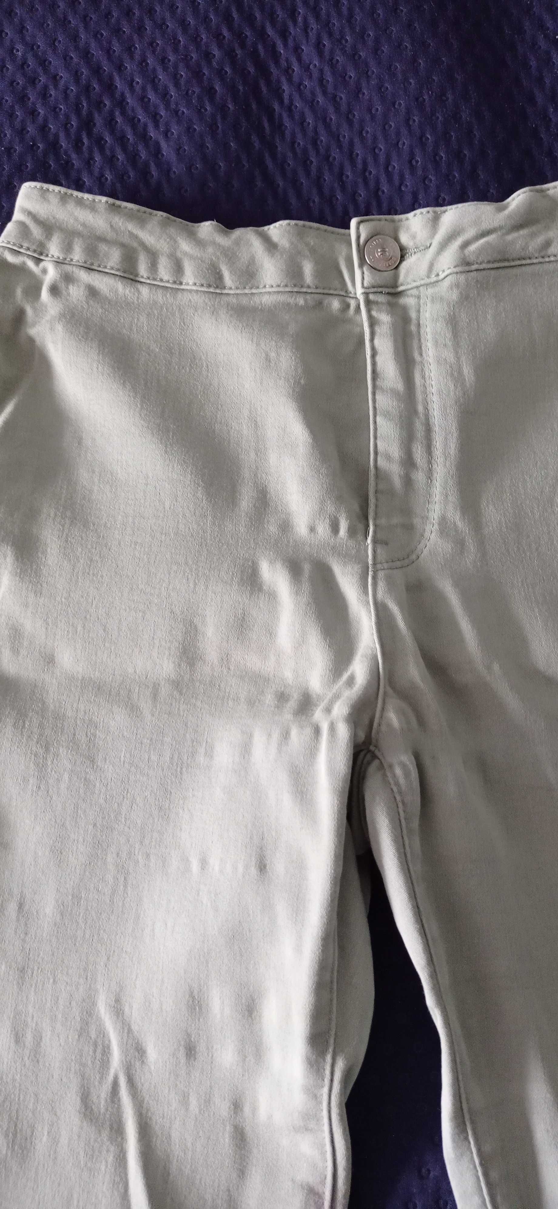 ZARA, r.164, 13/14 l. Pistacja, regulacja w pasie.