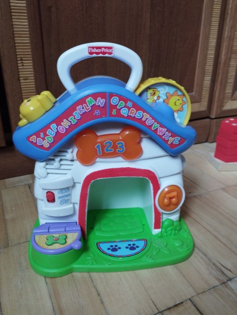 Будиночок Fisher-Price музична іграшка 

Джерело: