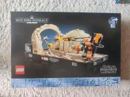 Lego Star Wars 75380 Diorama: Wyścig ścigaczy w Mos Espa