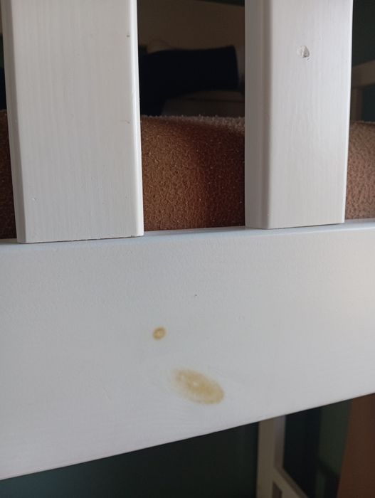 Piętrowe łóżko - domek