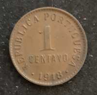 MOEDA República Portuguesa - 1 CENTAVO 1918