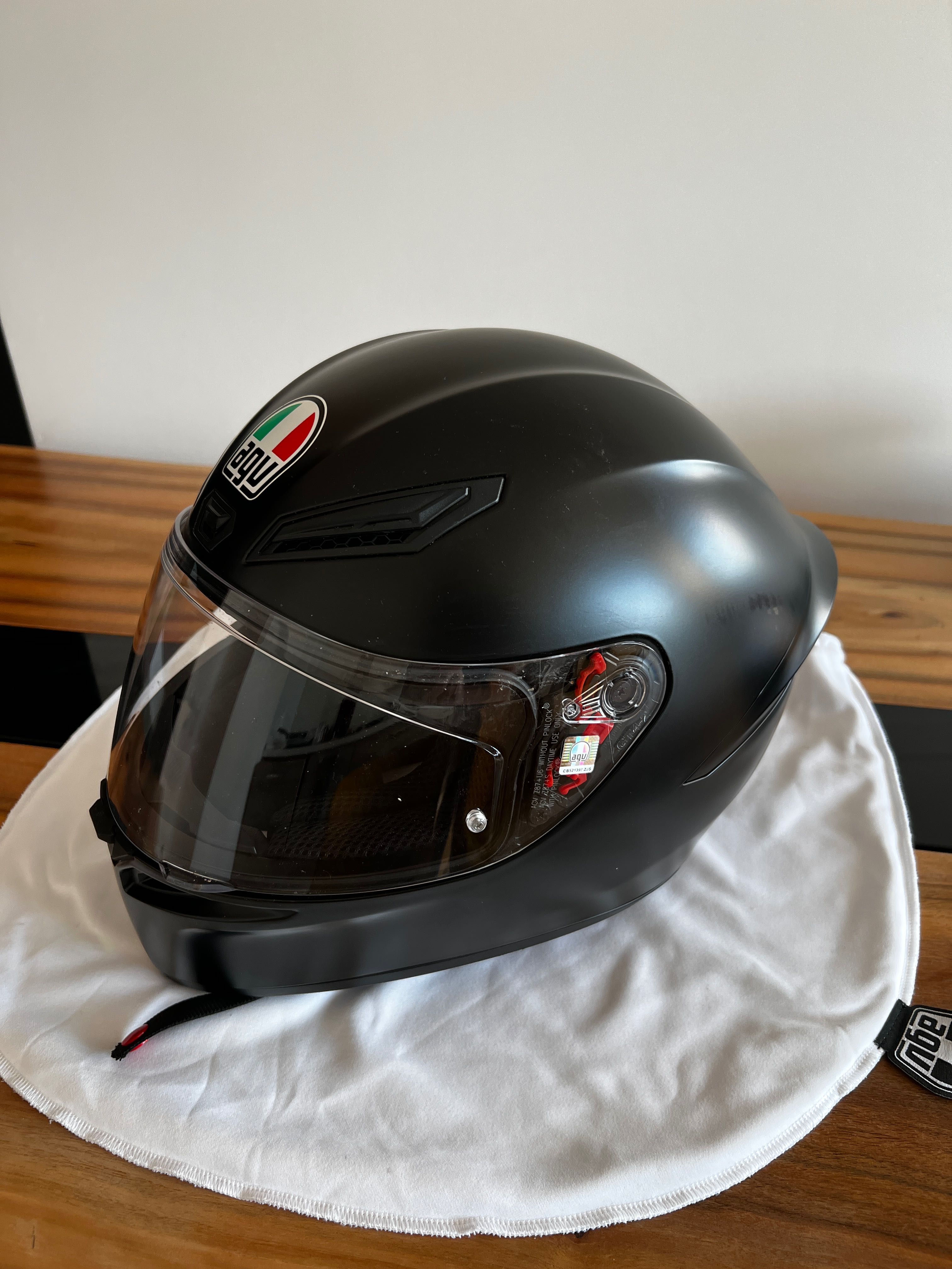 Шолом AGV K1 S Black Matt Оригінал