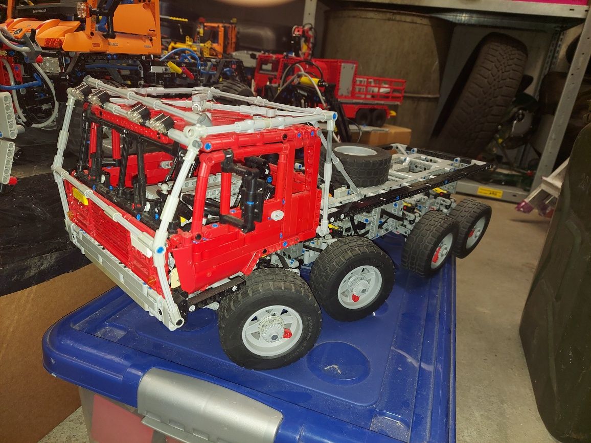 Lego Technic MOC Tatra 8×8 napęd