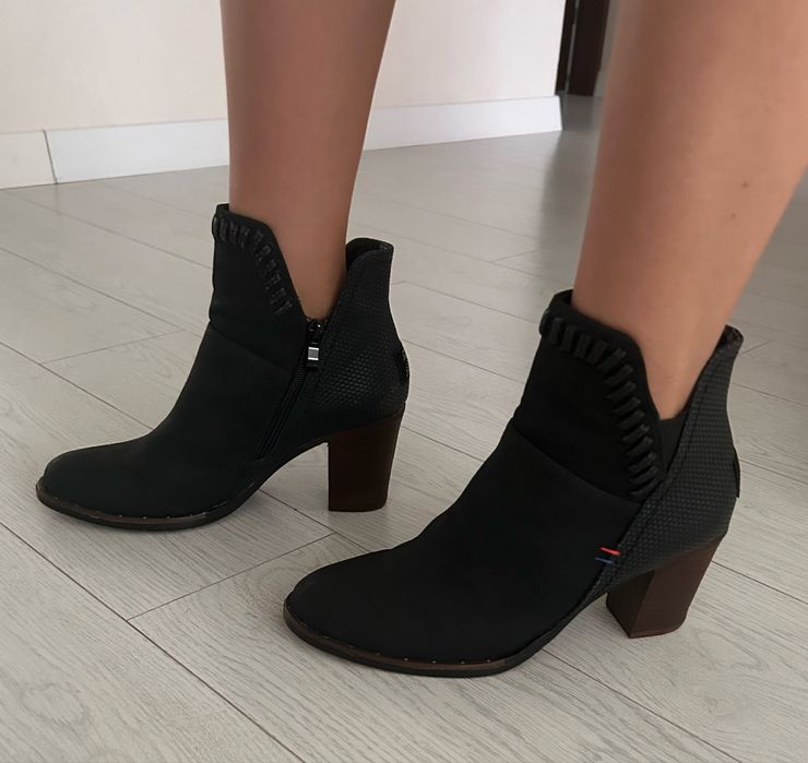 Черевички жіночі мокра шкіра