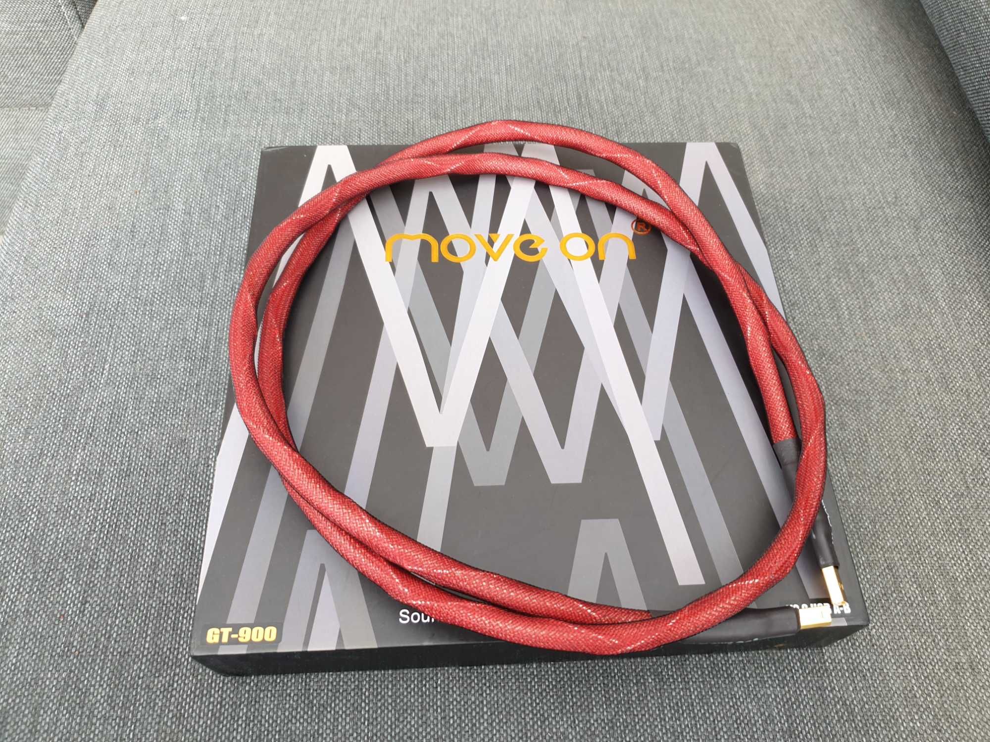 kabel USB HIFI Move On GT-900 99,99% czyste srebro