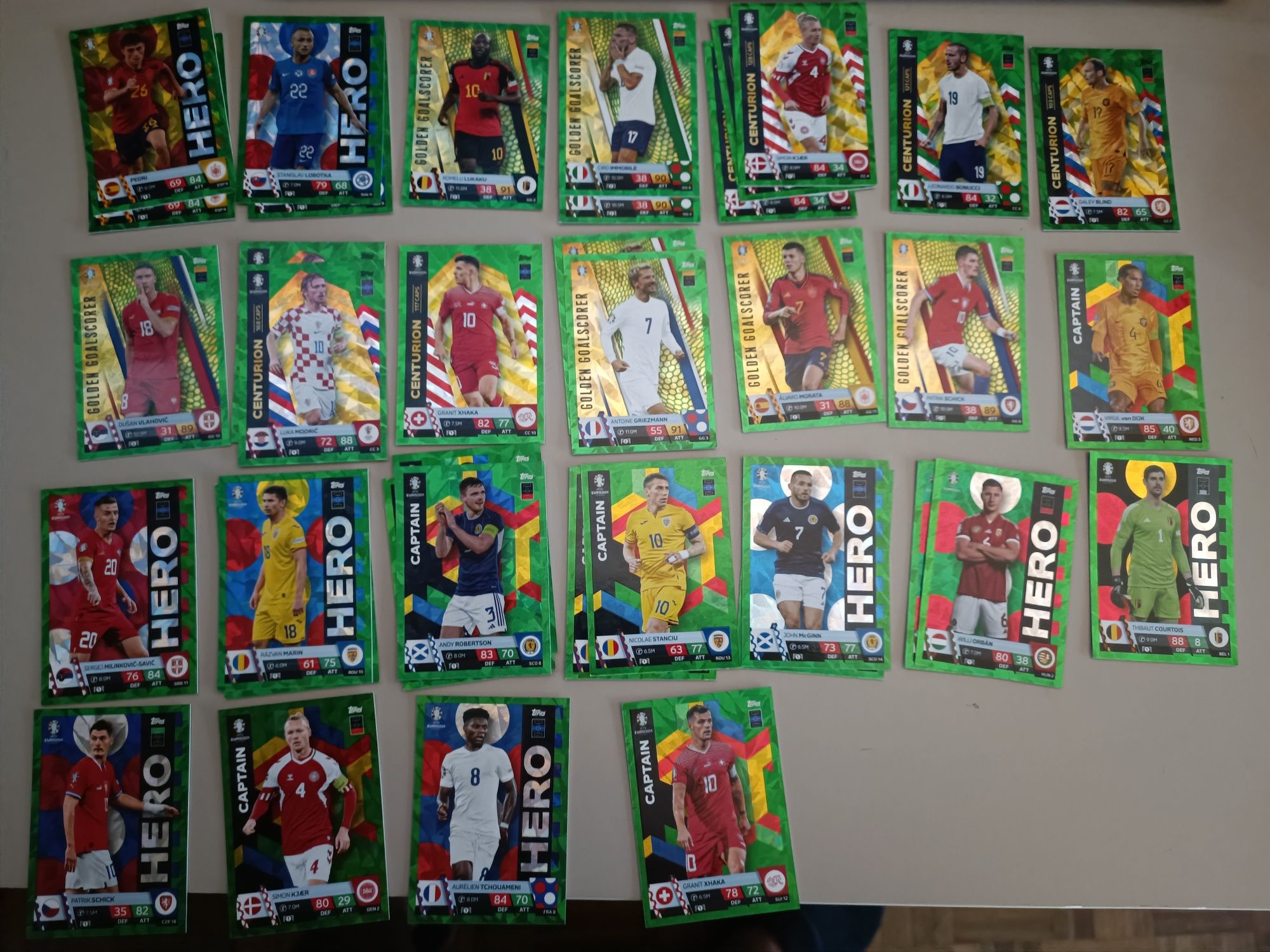 Cartas euro 2024 match attax