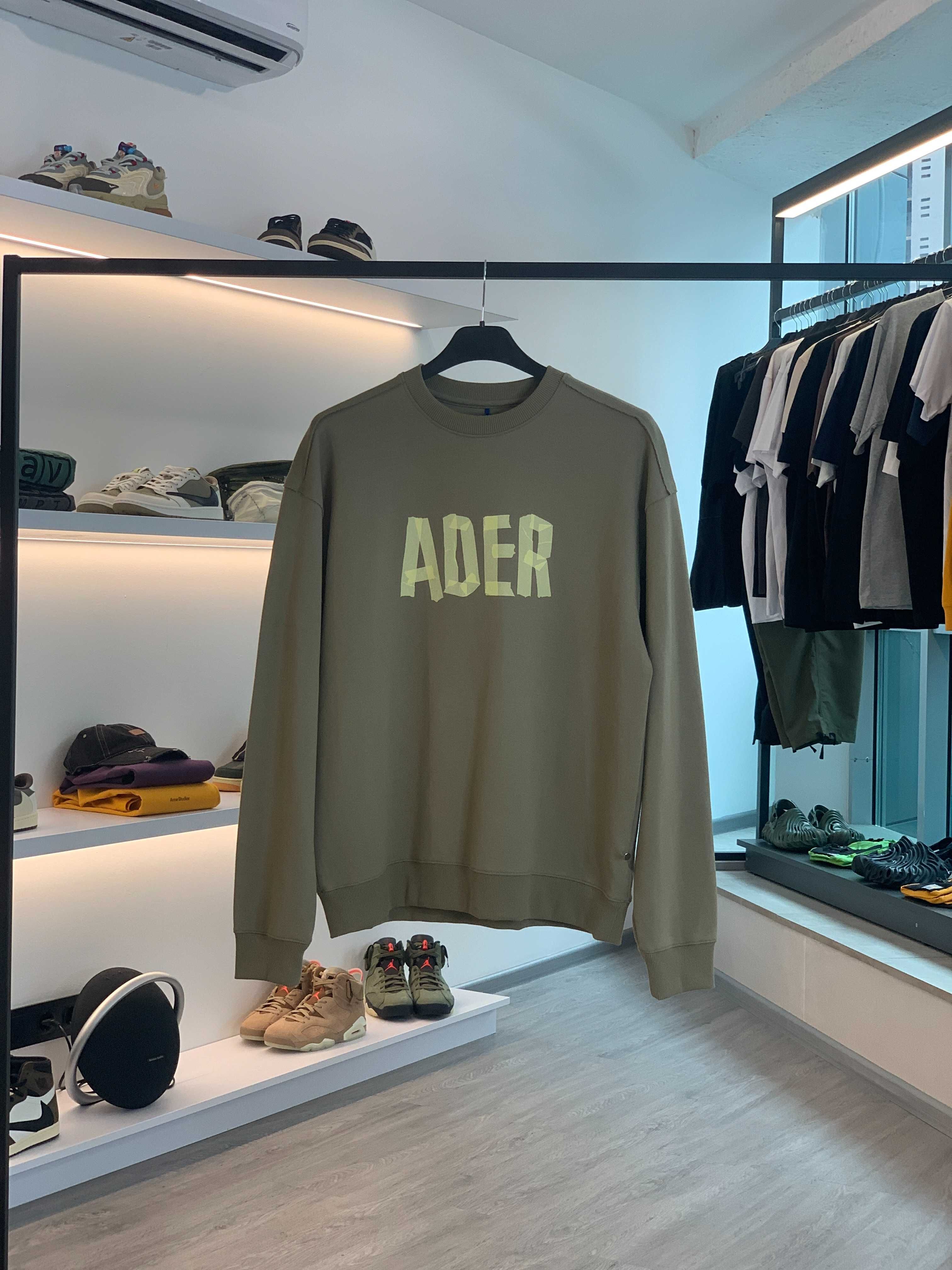 Світшот ADER ERROR Tape Logo Crew Sweat Sweatshirt Beige