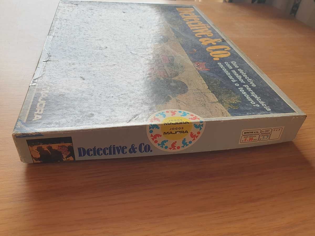 Jogo de Tabuleiro • Detective & Co. • Majora • 1987